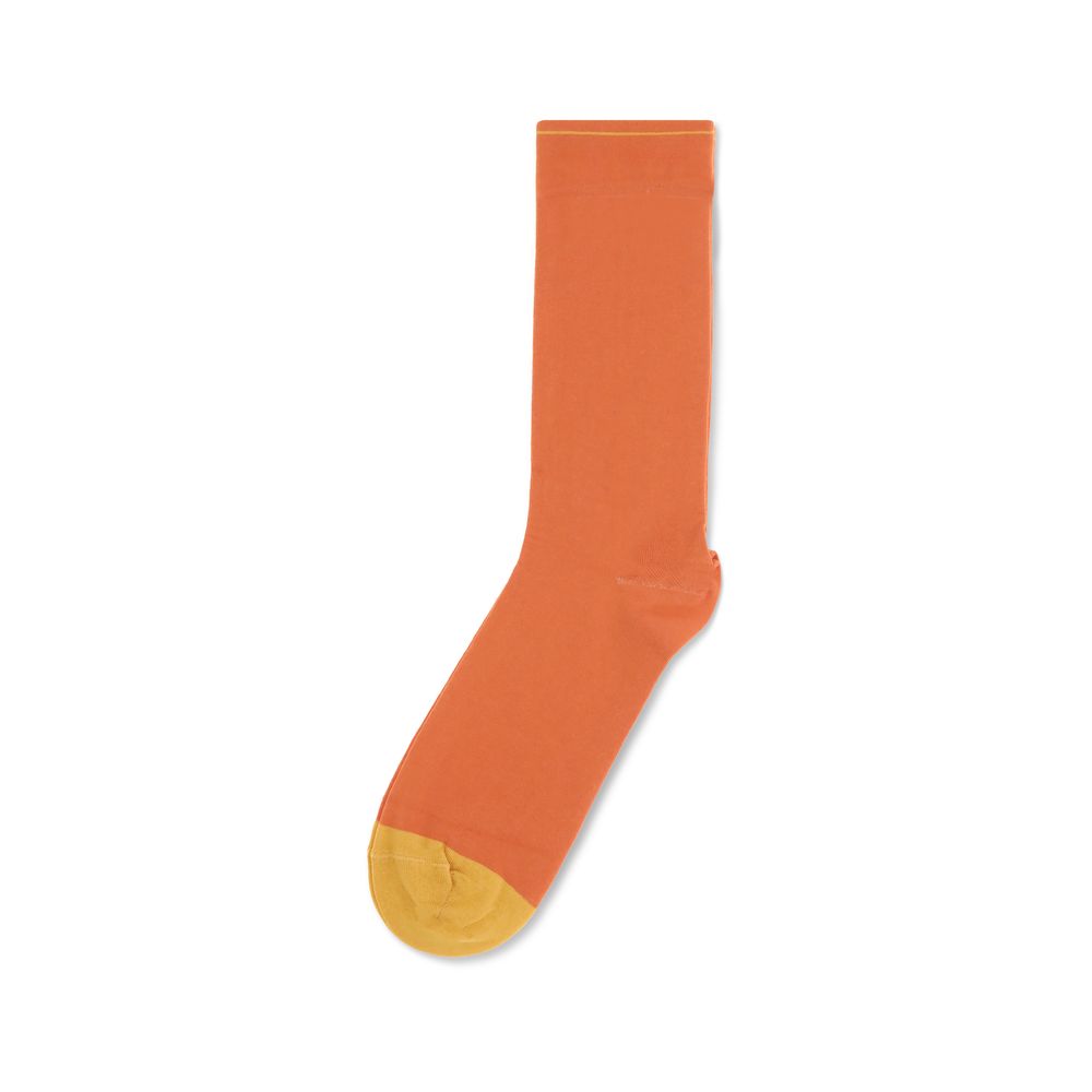 Bonne Maison Orange Cotton Socks | Regal Royce