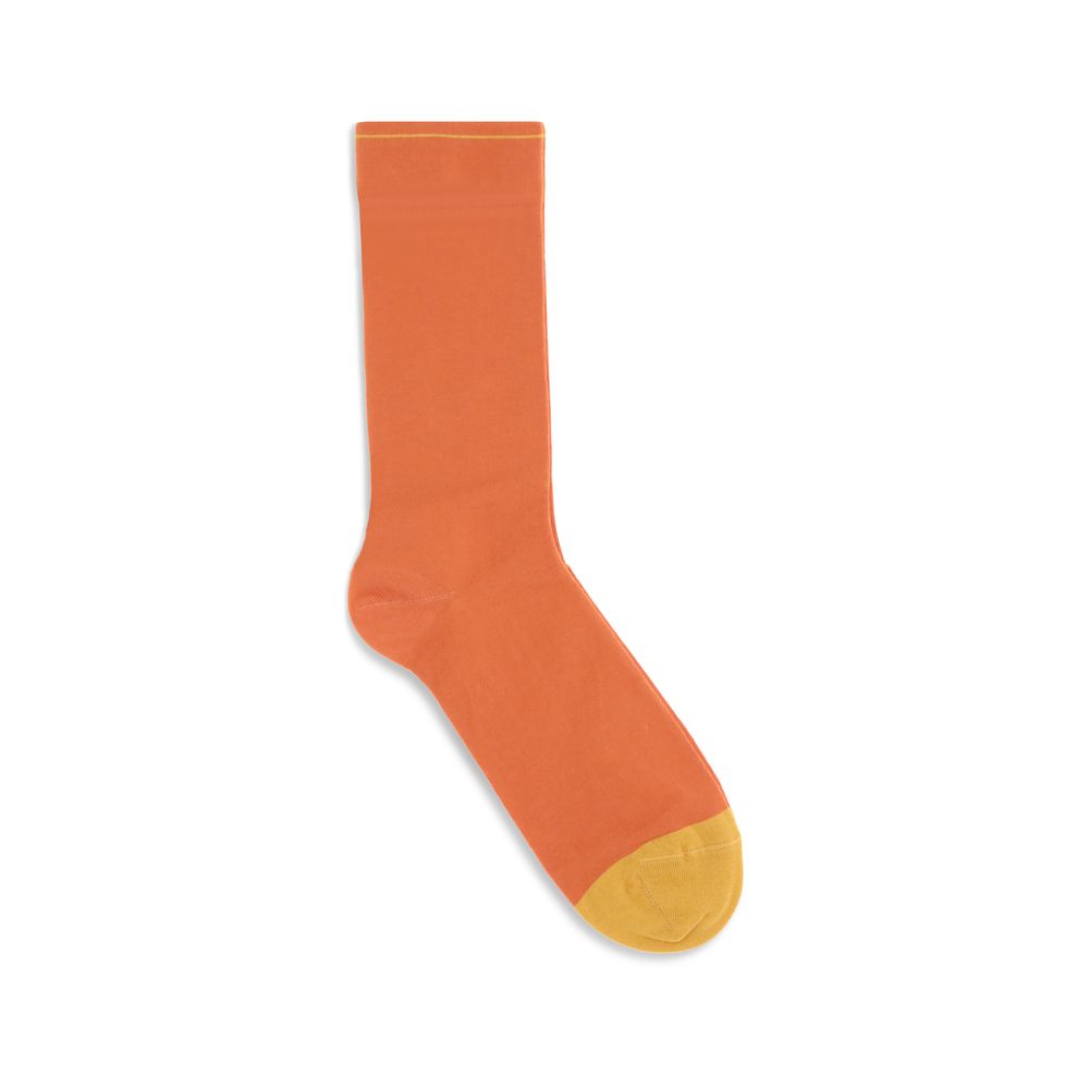 Bonne Maison Orange Cotton Socks | Regal Royce