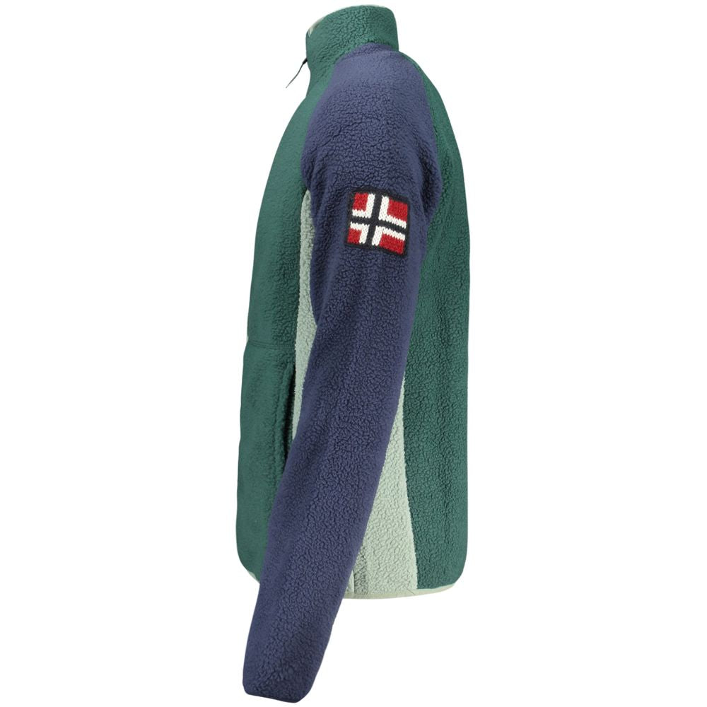 Norway 1963 Verde Polyester Men Sweatshirt | Regal Royce