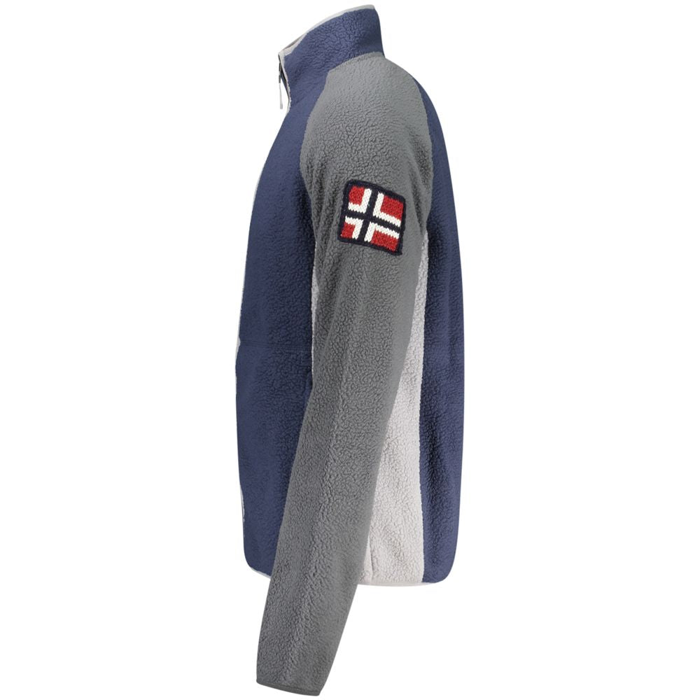 Norway 1963 Blue Polyester Men's Sweatshirt | Regal Royce