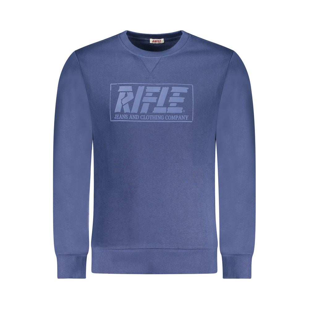 Rifle Blue Cotton Men Sweatshirt | Regal Royce