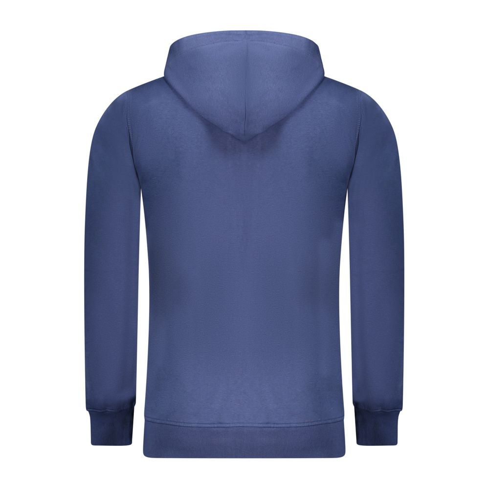 Rifle Blue Cotton Men's Hoodie | Regal Royce