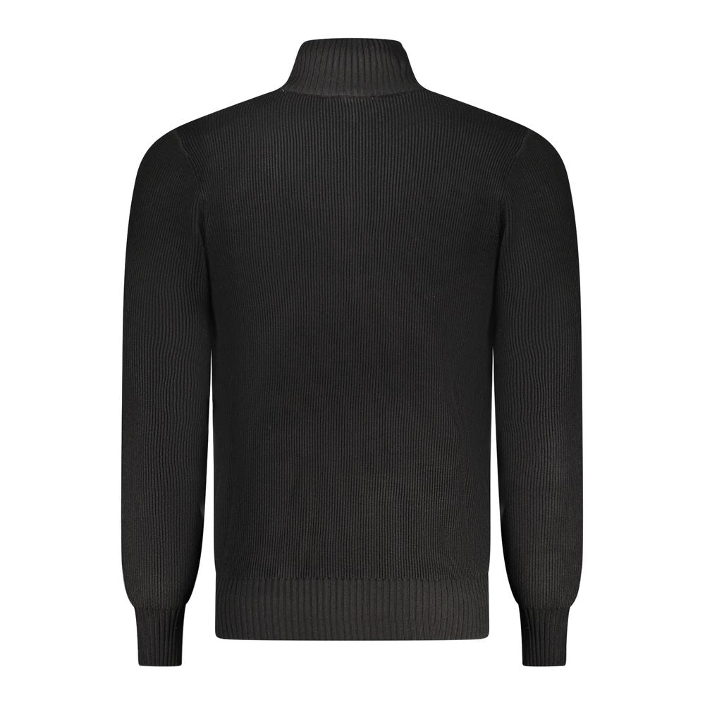 Rifle Black Nylon Men Sweater