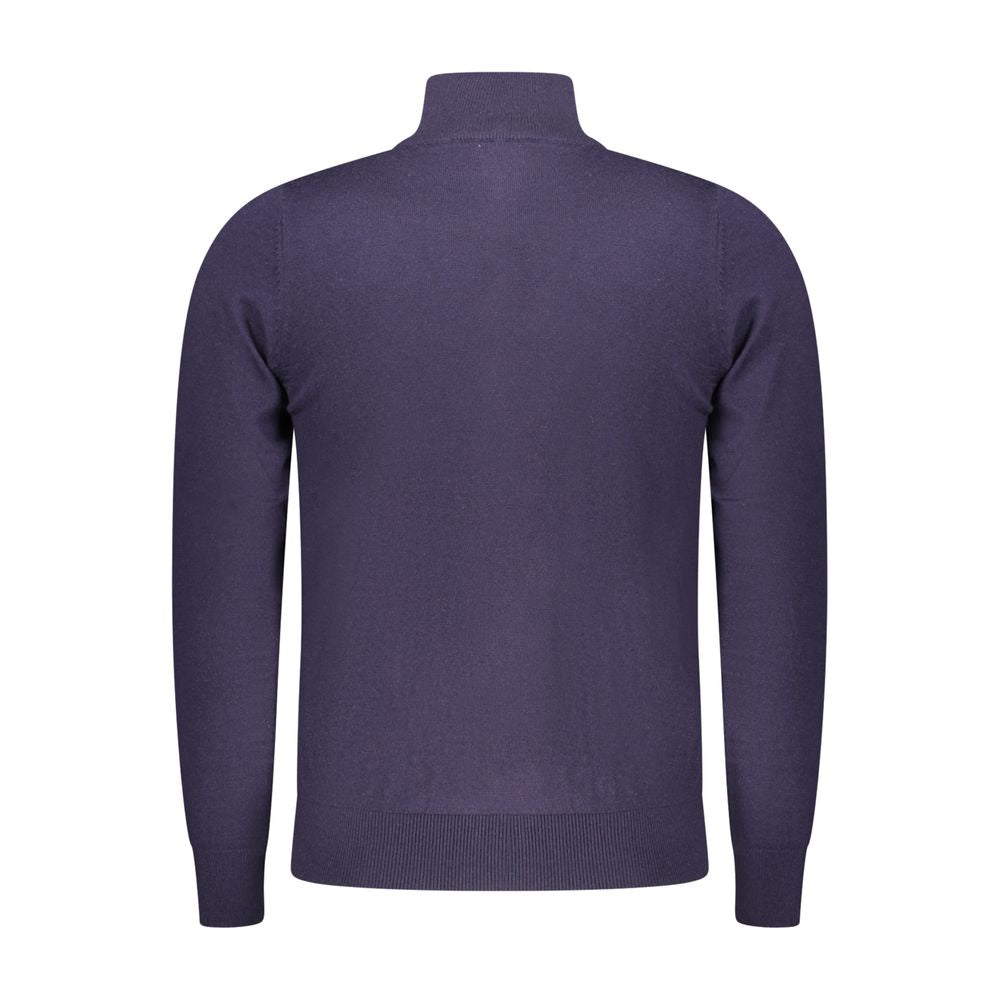 Rifle Blu Polyester Men Sweater | Regal Royce
