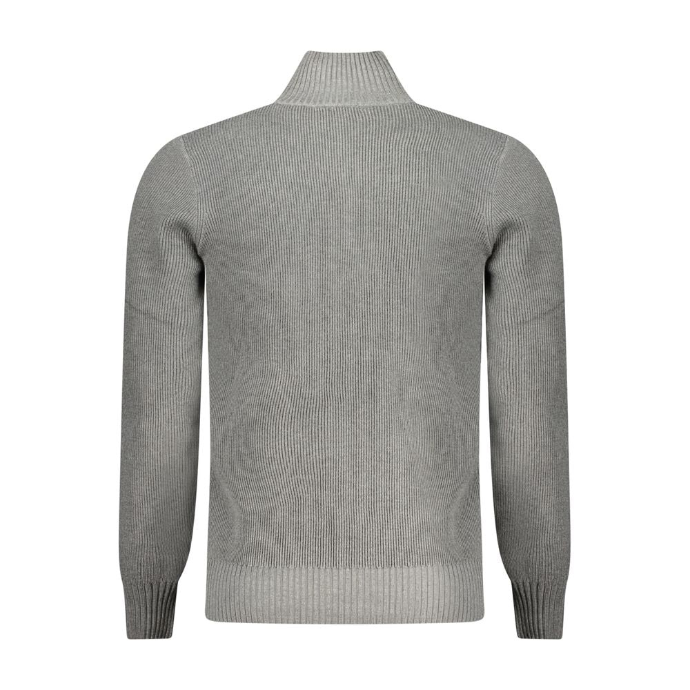 Rifle Gray Nylon Men Sweater