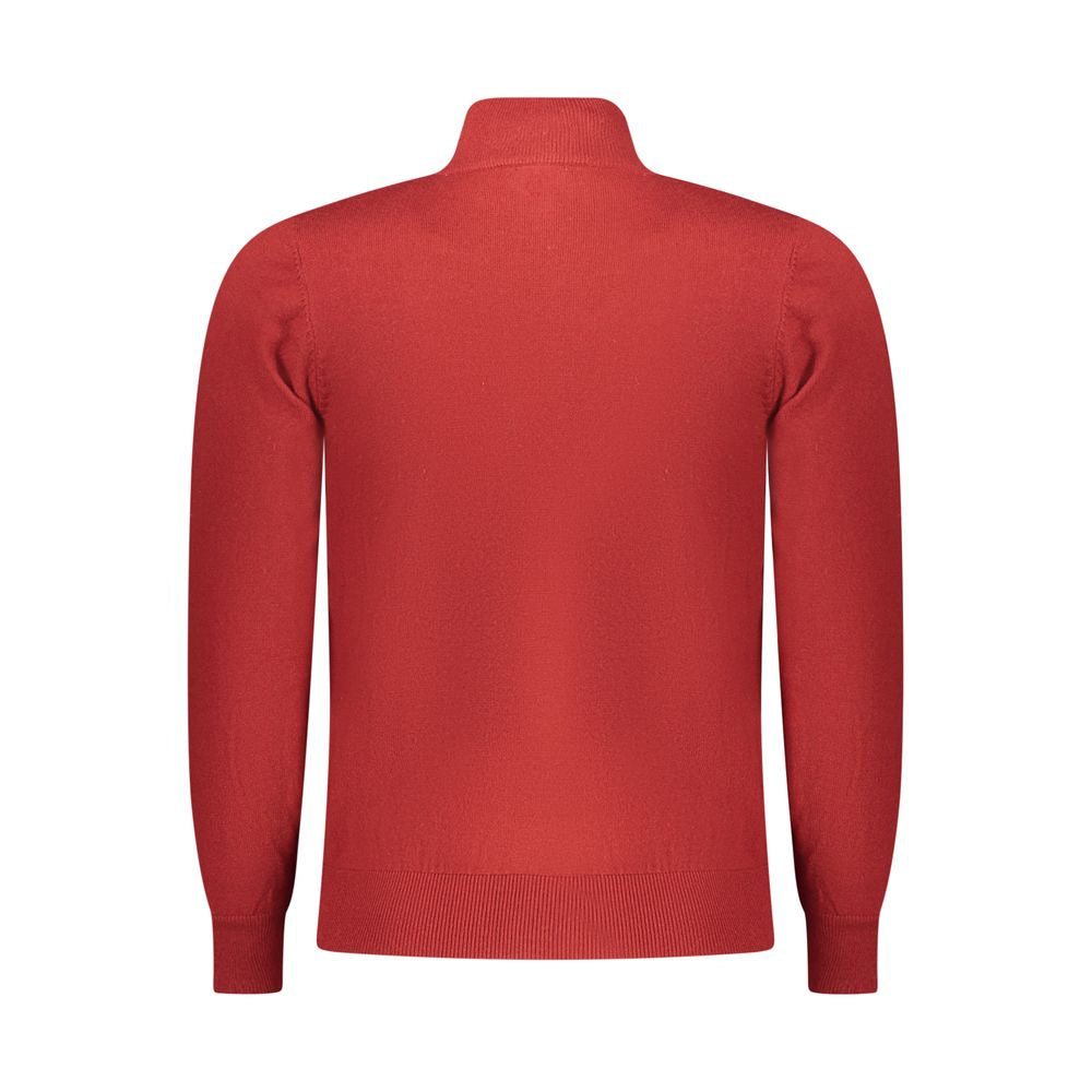 Rifle Red Polyester Men Sweater | Regal Royce