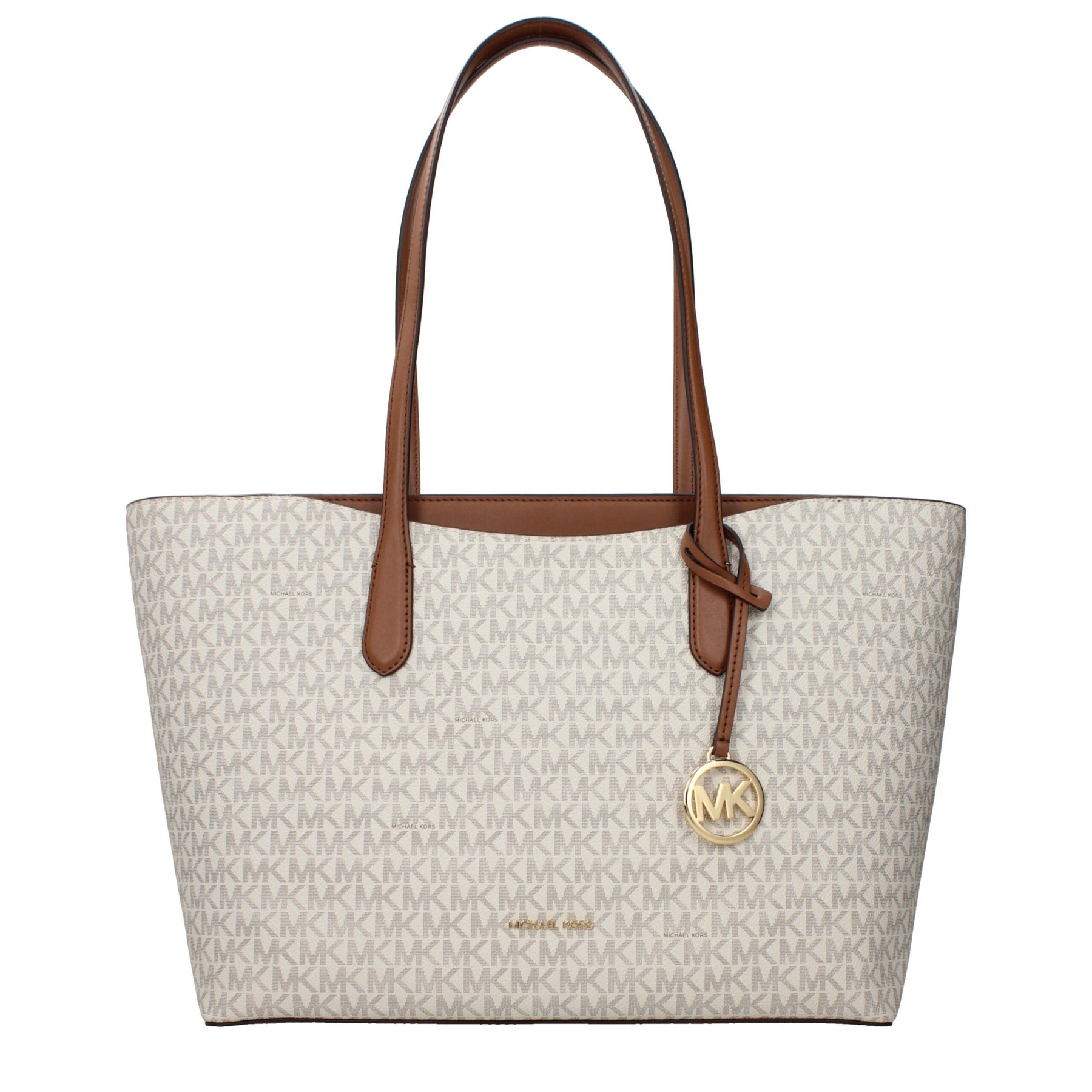 Michael Kors Beige Fabric Shoulder Bag | Regal Royce