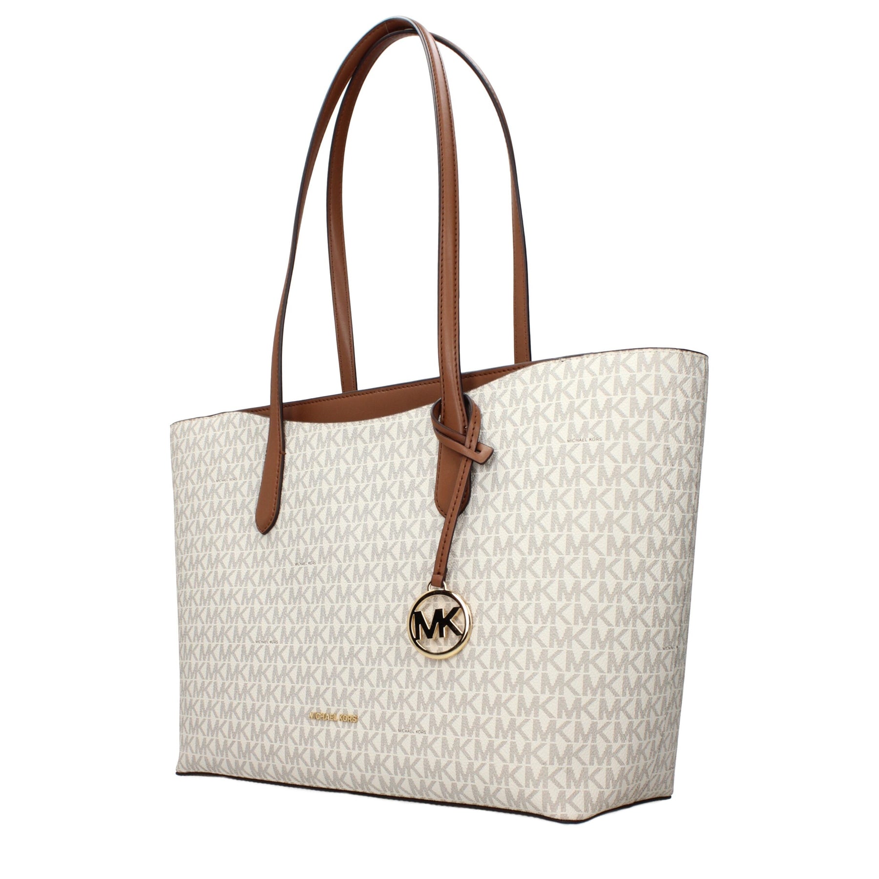 Michael Kors Beige Fabric Shoulder Bag | Regal Royce