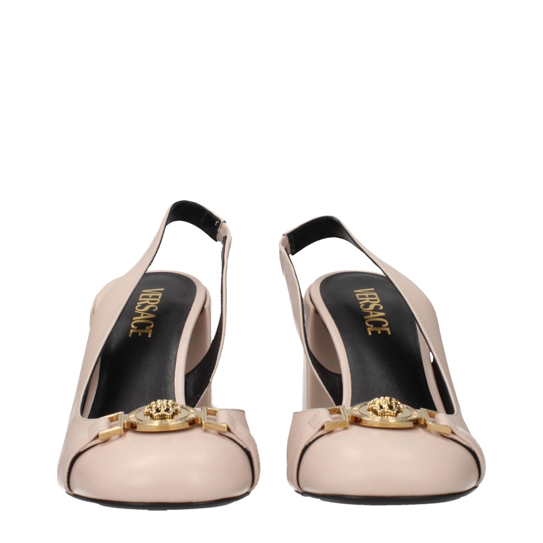 Versace Pink Leather High Heel Pumps | Regal Royce