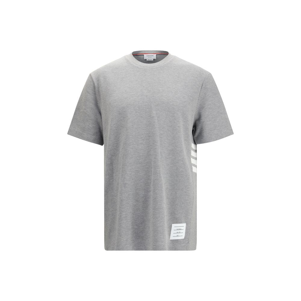 Thom Browne Gray Cotton T-Shirt | Regal Royce