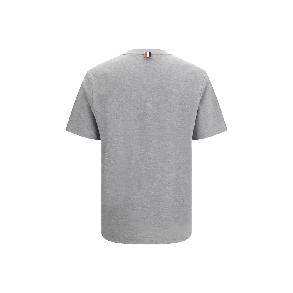 Thom Browne Gray Cotton T-Shirt | Regal Royce