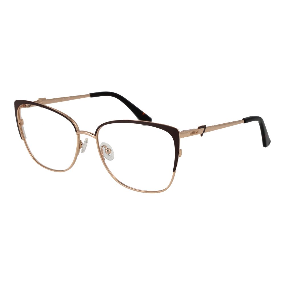 Guess Brown Metal Glasses (Frames) | Regal Royce