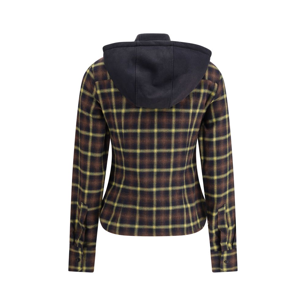 Coperni Brown Cotton Pattern Shirt | Regal Royce