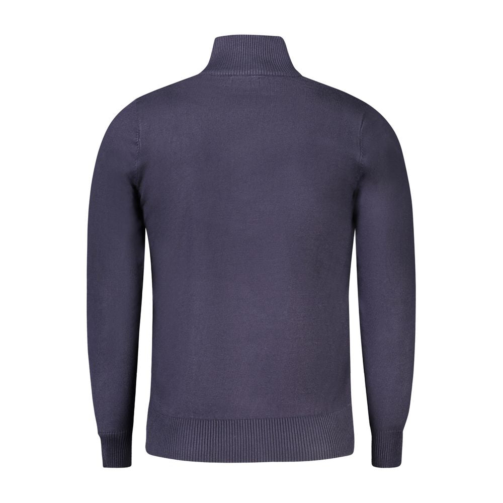 Coveri Moving Blue Viscose Men's Sweater | Regal Royce