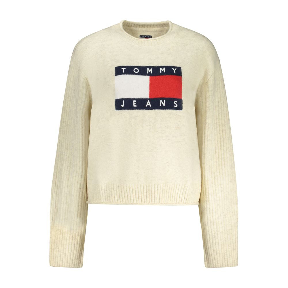 Tommy Hilfiger Beige Acrylic Women's Sweater | Regal Royce