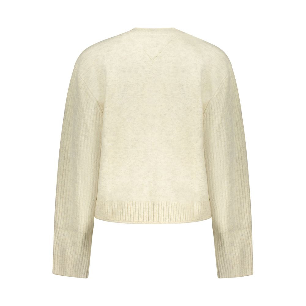 Tommy Hilfiger Beige Acrylic Women's Sweater | Regal Royce