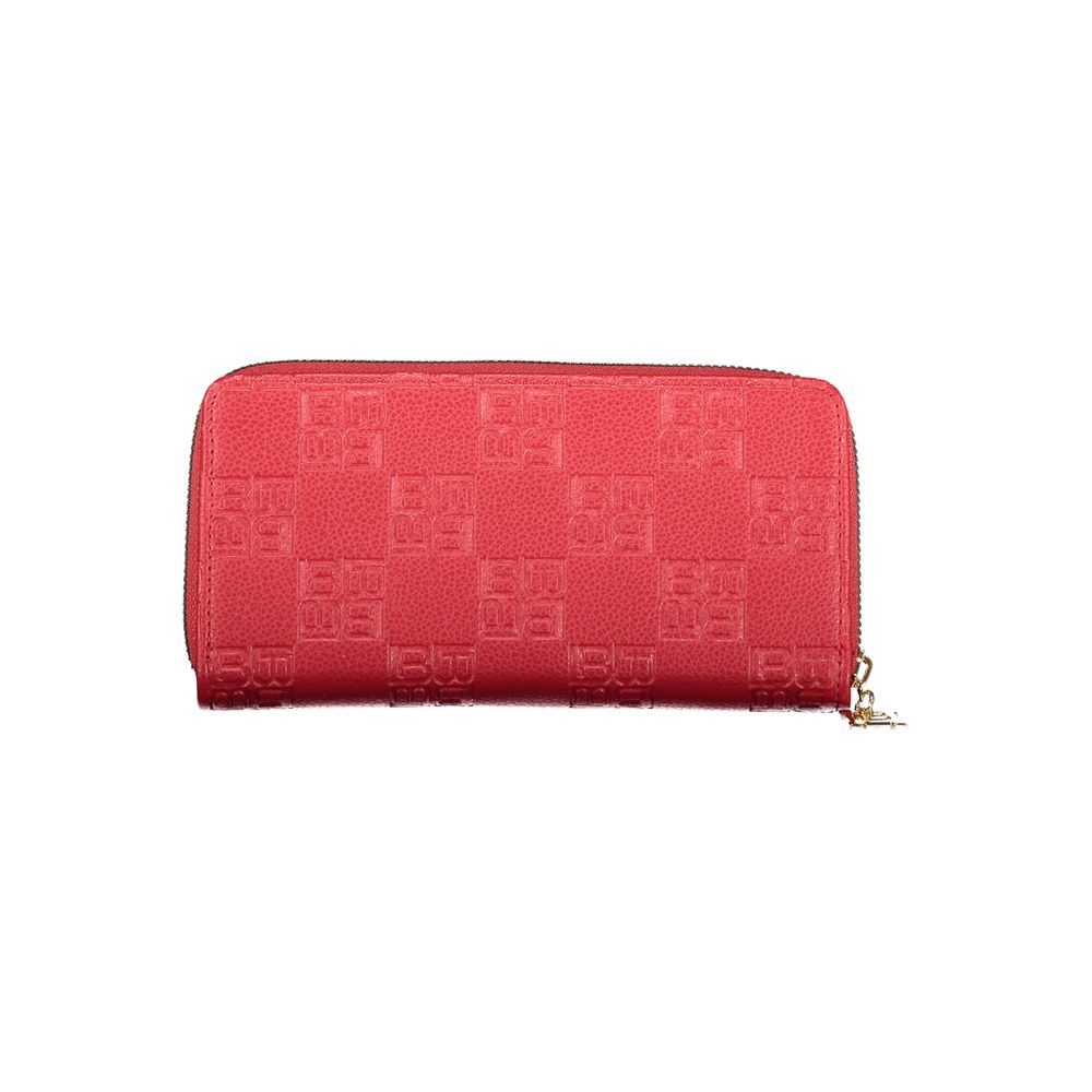 Laura Biagiotti Red Polyethylene Women Wallet | Regal Royce