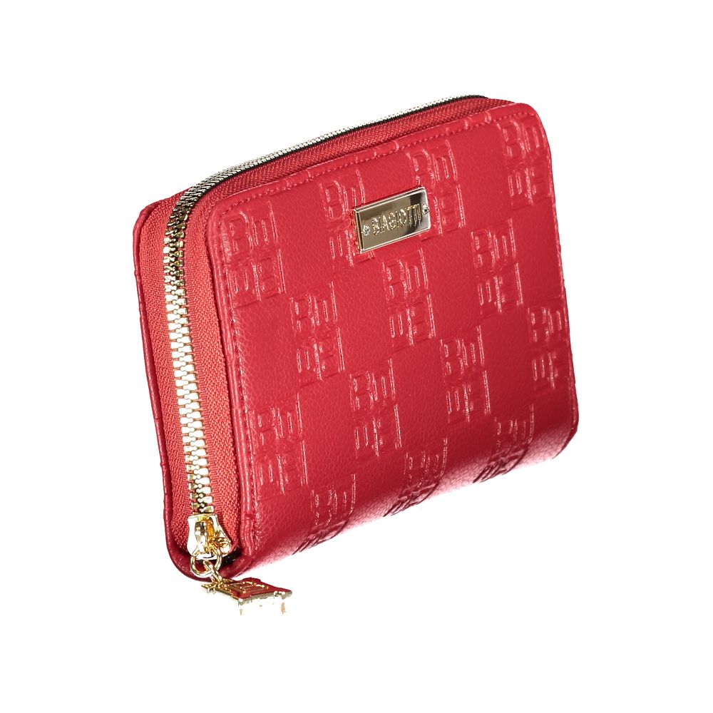 Laura Biagiotti Red Polyethylene Women Wallet | Regal Royce