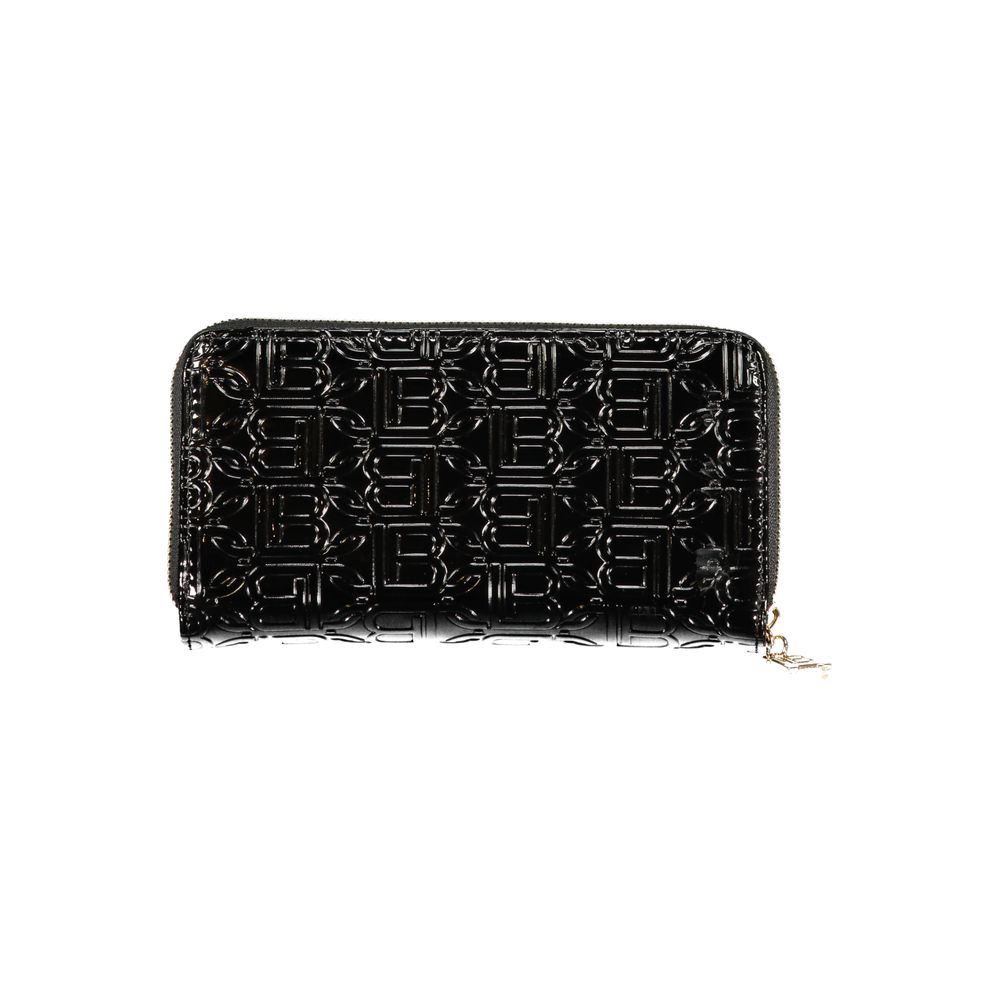 Laura Biagiotti Nero Poliuretano Women Wallet | Regal Royce