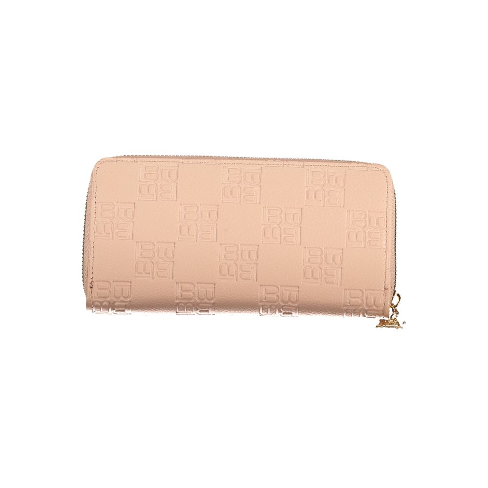 Laura Biagiotti Rosa Polyurethane Women's Wallet | Regal Royce