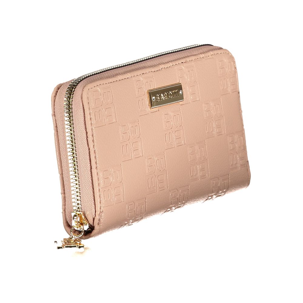 Laura Biagiotti Rosa Polyurethane Women's Wallet | Regal Royce