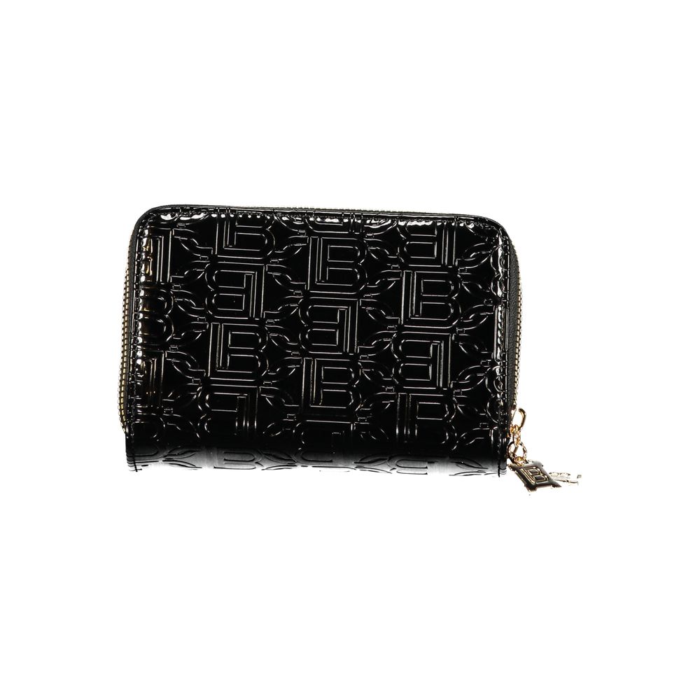 Laura Biagiotti Nero Poliuretano Women Wallet | Regal Royce