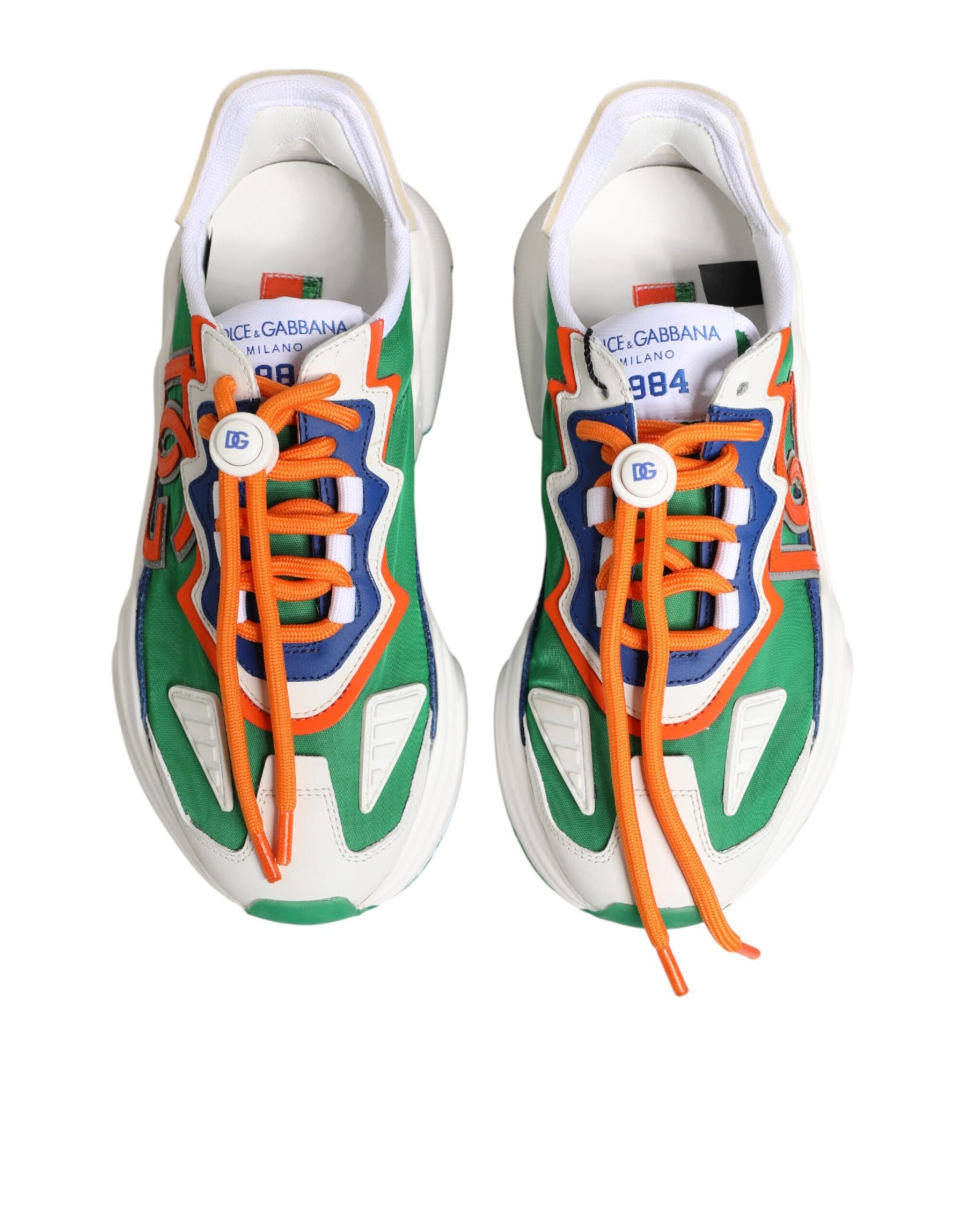 Dolce & Gabbana Multicolor Daymaster Low Top Sneakers Shoes | Regal Royce