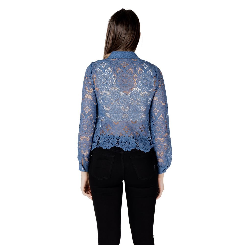 Morgan De Toi Blue Polyester Blouse | Regal Royce
