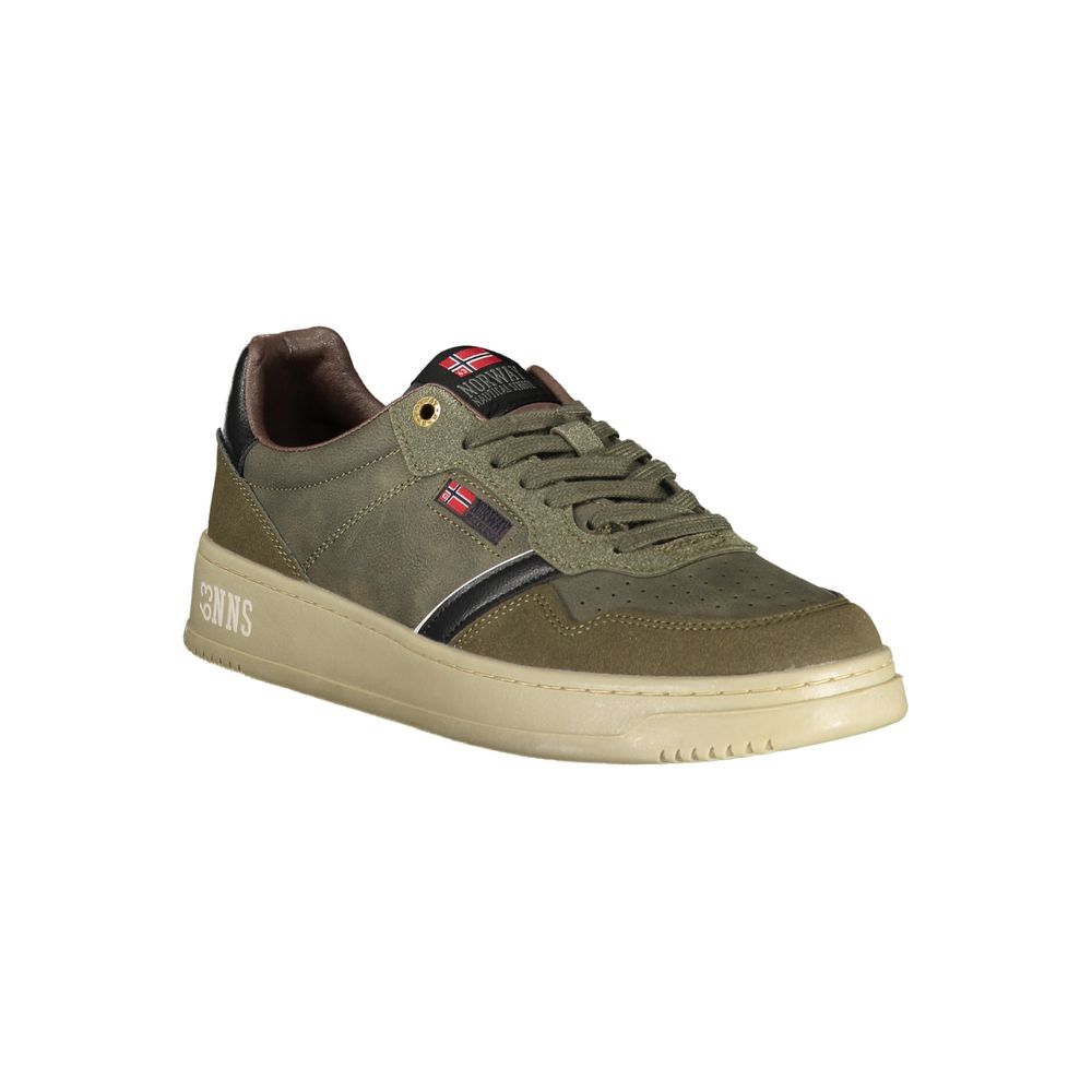 Norway 1963 Verde Polyurethane Men Sneaker | Regal Royce