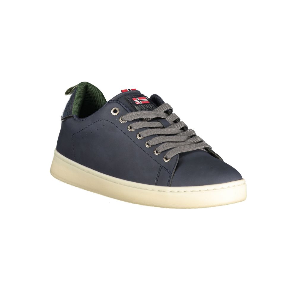 Norway 1963 Blue Polyurethane Men Sneaker | Regal Royce