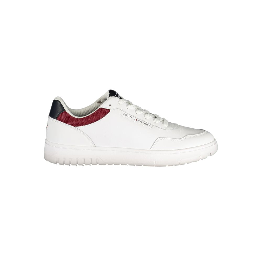 Tommy Hilfiger Bianco Polyurethane Men Sneaker | Regal Royce