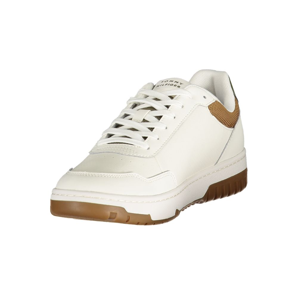 Tommy Hilfiger Bianco Poliuretano Men Sneaker | Regal Royce