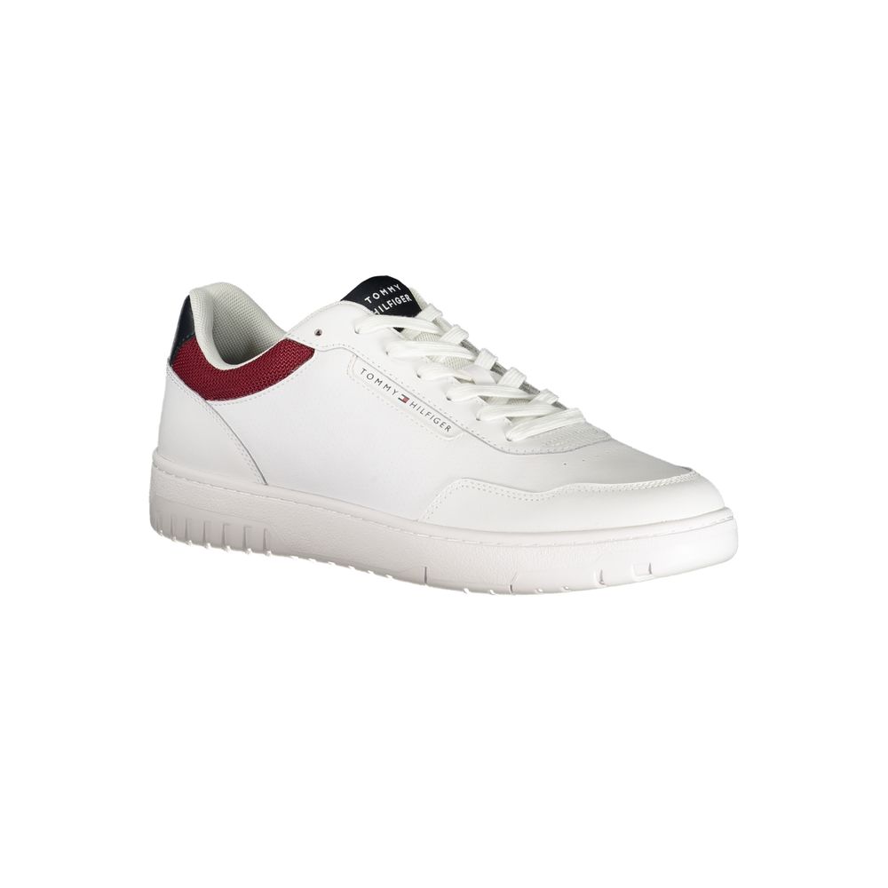 Tommy Hilfiger Bianco Polyurethane Men Sneaker | Regal Royce