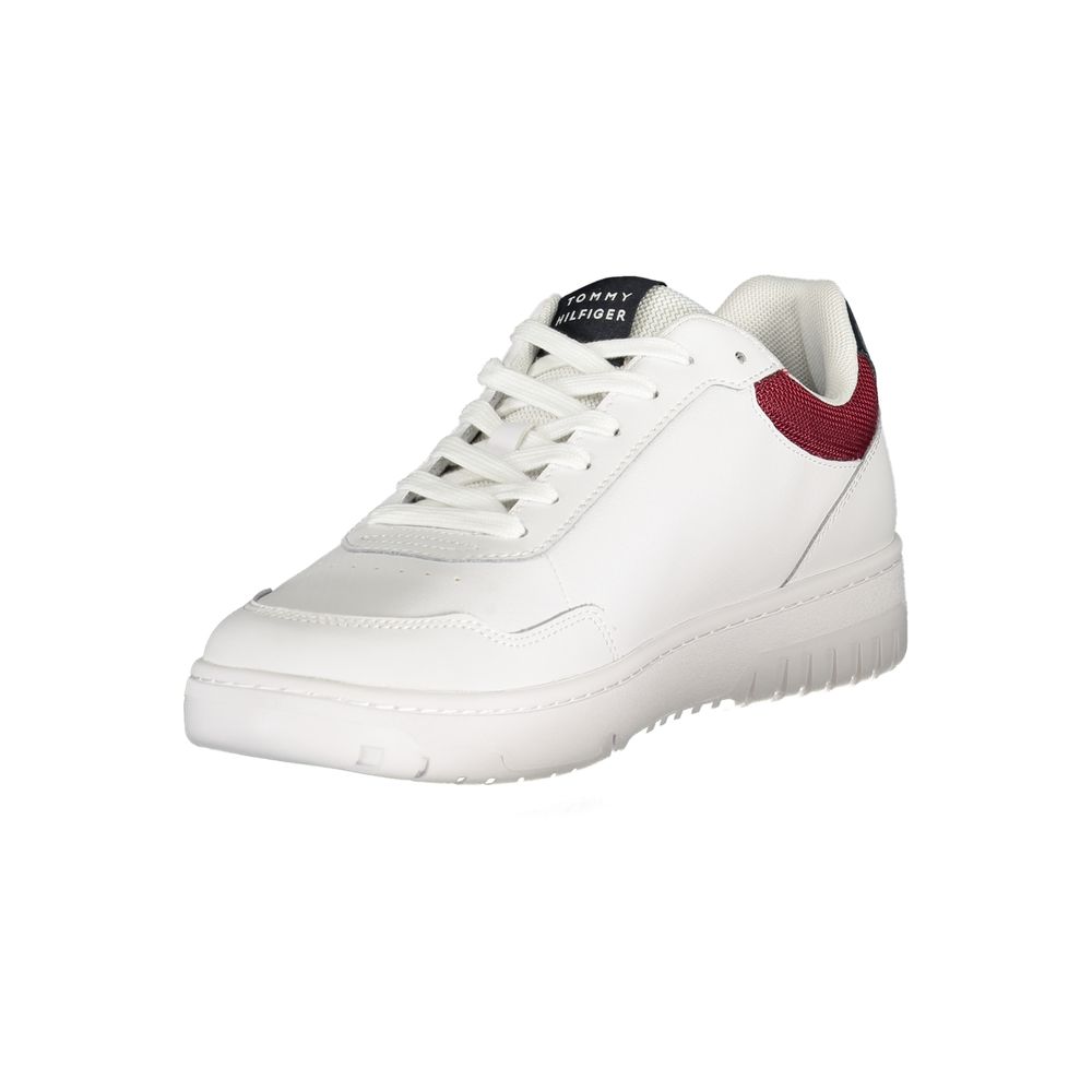 Tommy Hilfiger Bianco Polyurethane Men Sneaker | Regal Royce