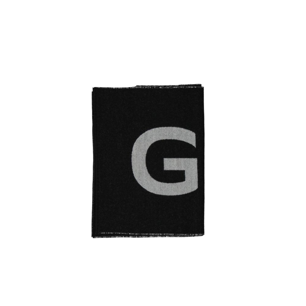 Givenchy Black Virgin Wool Scarf