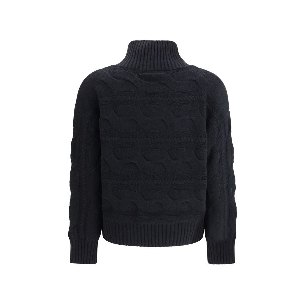 Max Mara Black Wool Sweatshirt | Regal Royce
