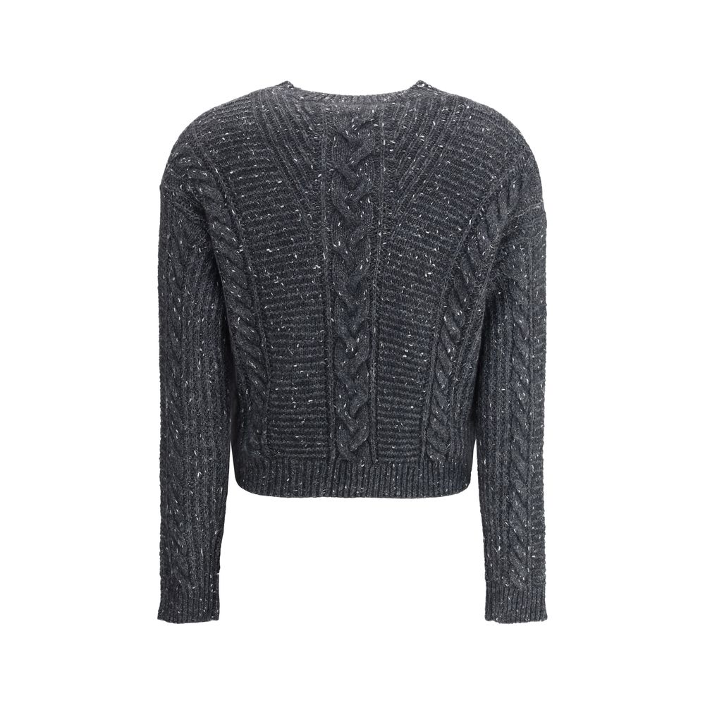 Max Mara Gray Polyamide Sweatshirt | Regal Royce
