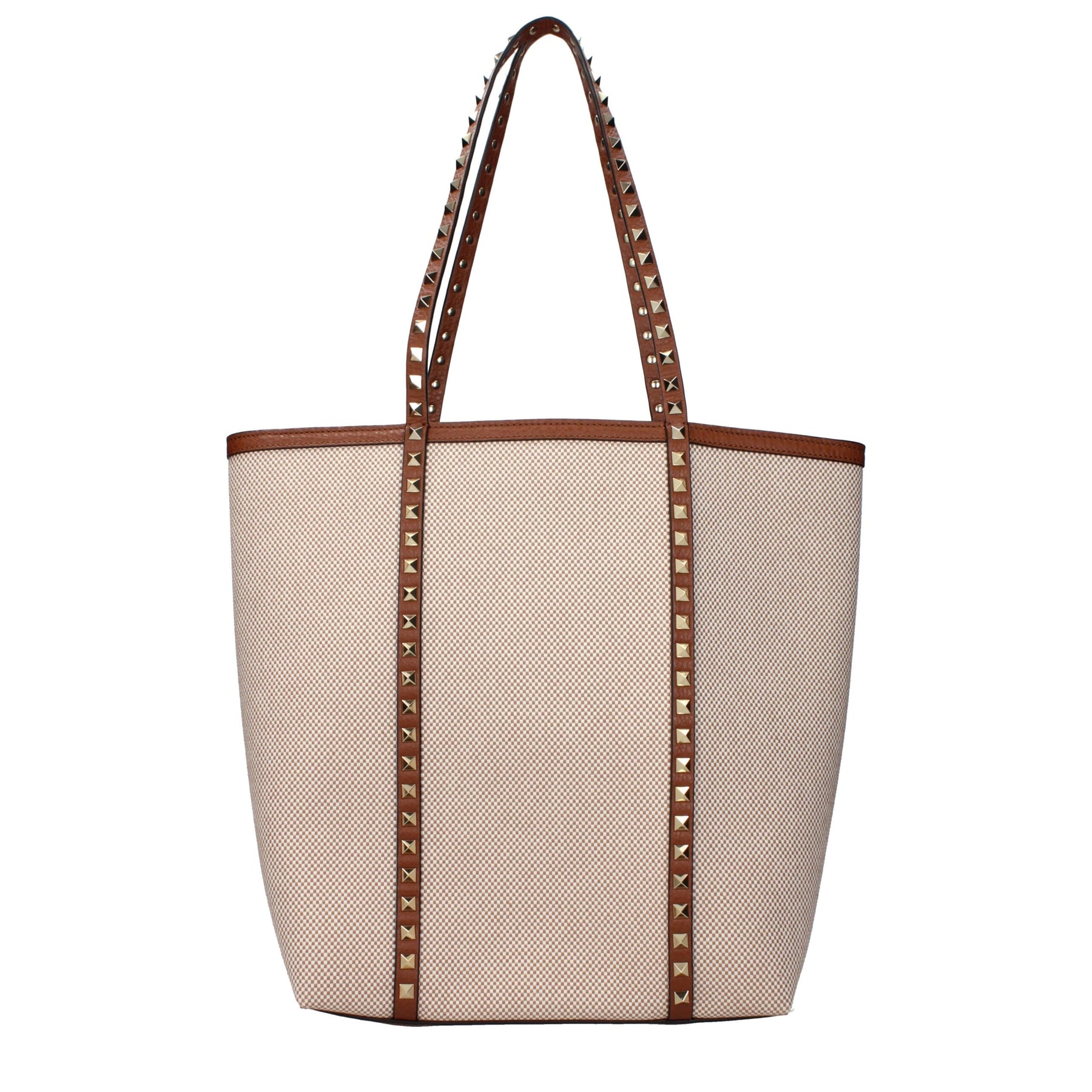 Valentino Garavani Beige Fabric Shoulder Bag | Regal Royce