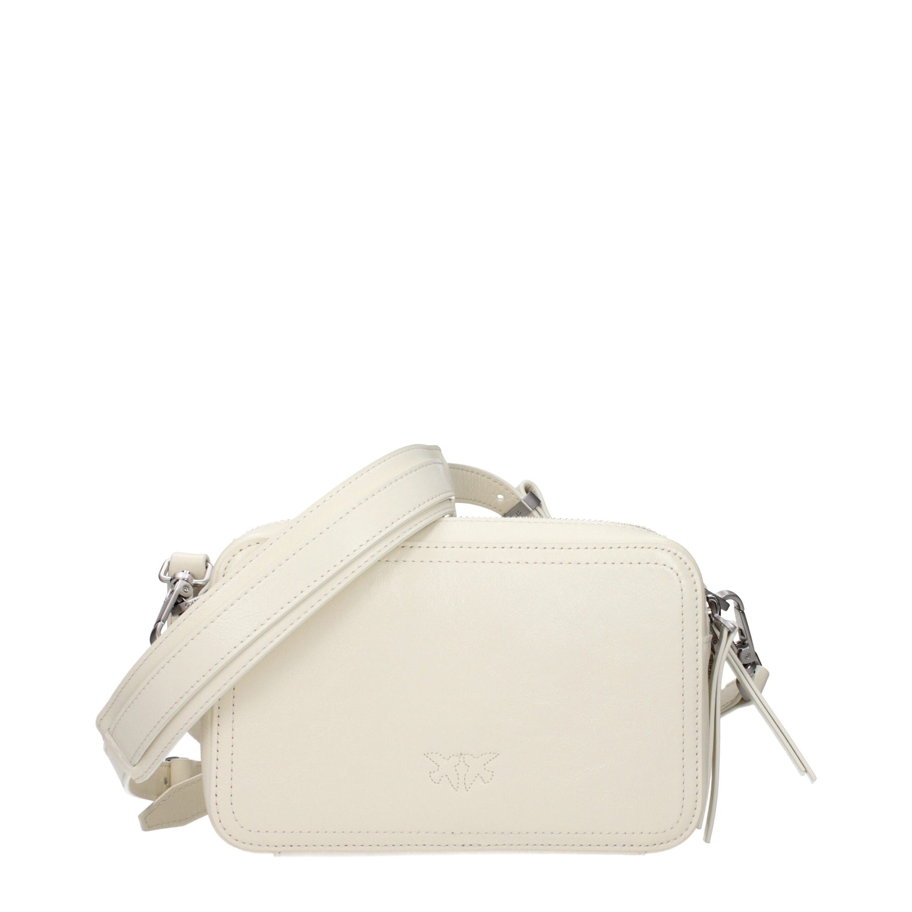 PINKO White Leather Crossbody Bag | Regal Royce