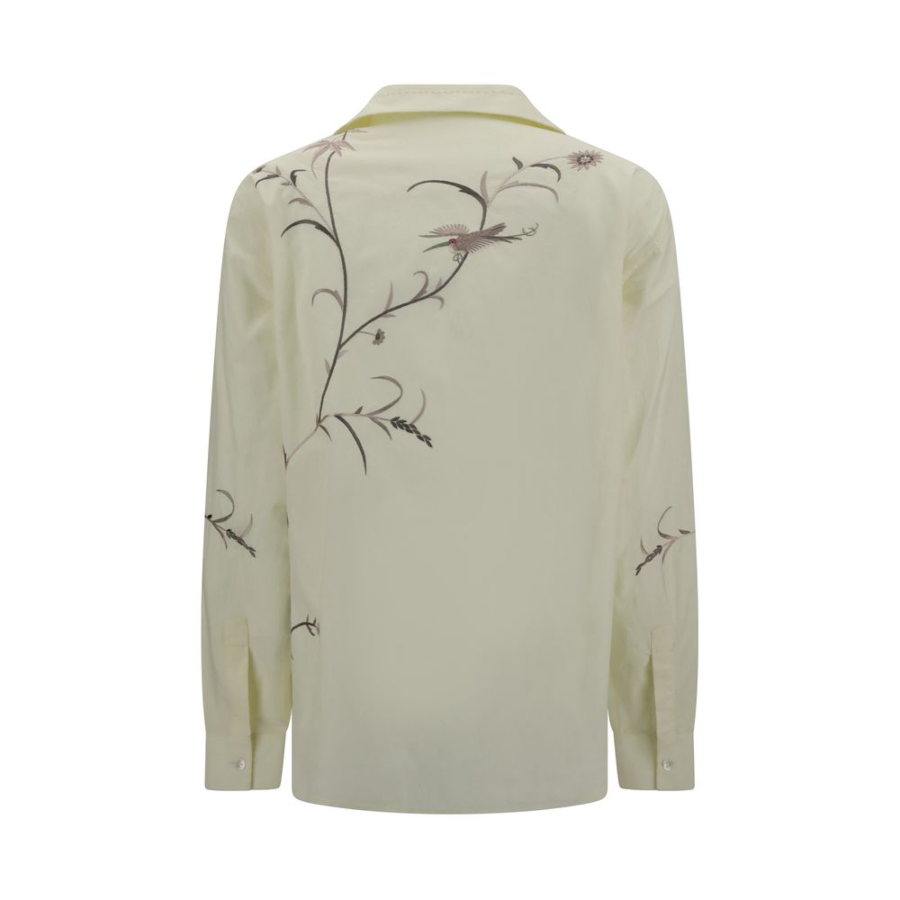 Baziszt Bicolor Cotton Pattern Shirt | Regal Royce