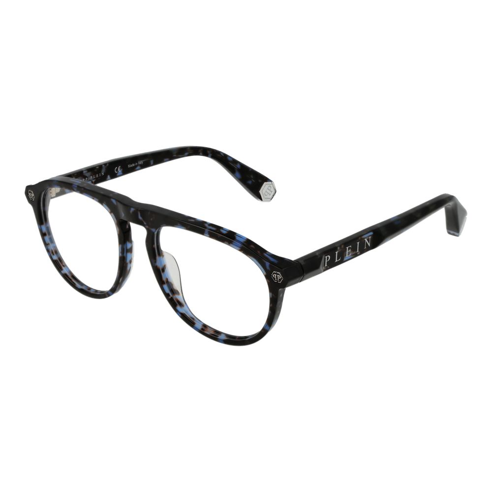 Philipp Plein Blue Cellulose Acetate Glasses (Frames) | Regal Royce