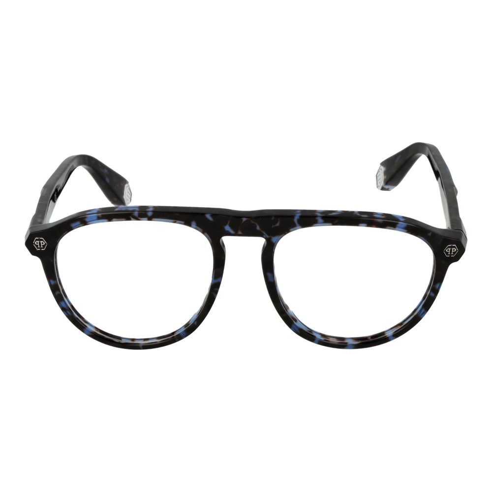 Philipp Plein Blue Cellulose Acetate Glasses (Frames) | Regal Royce