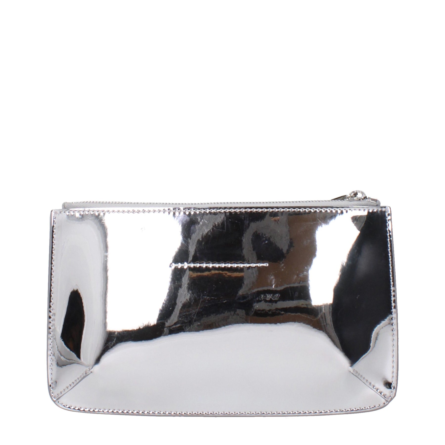 Maison Margiela Gray Leather Clutch Bag | Regal Royce