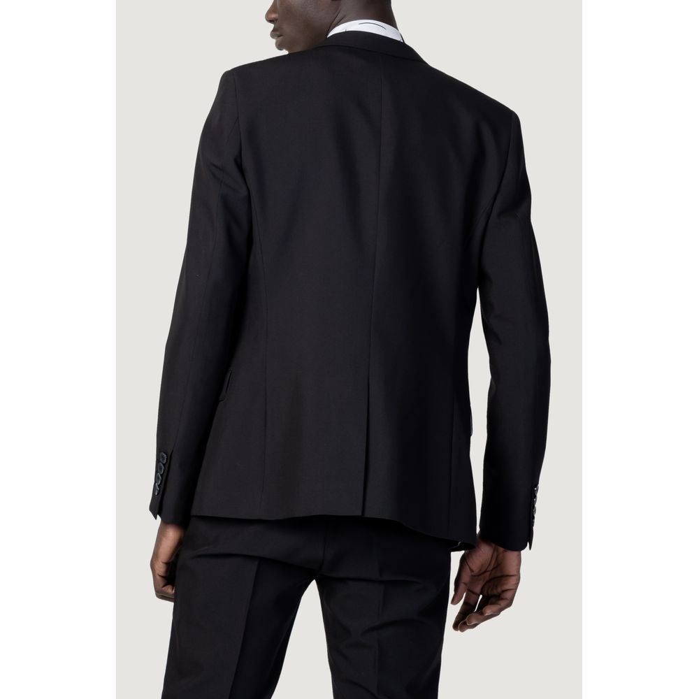 Antony Morato Black Polyester Blazer