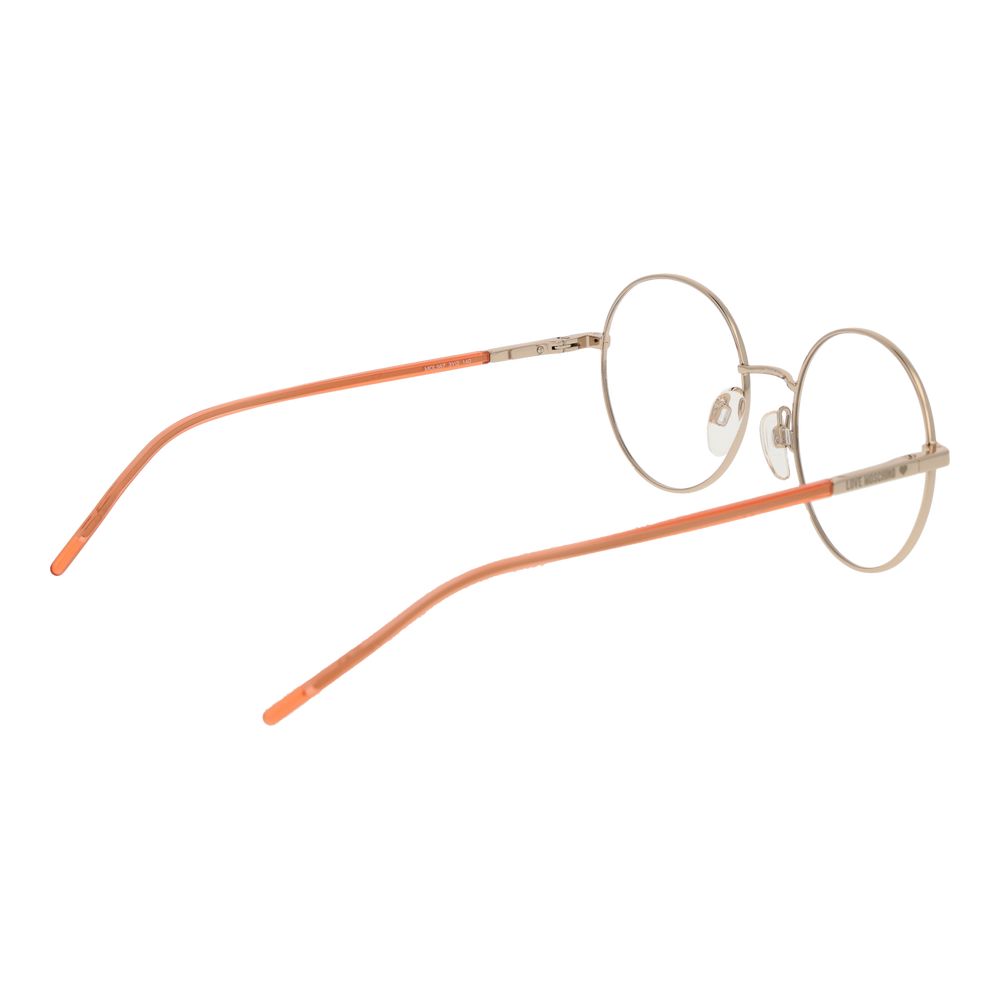 Love Moschino Gold Metal & Plastic Glasses (Frames) | Regal Royce