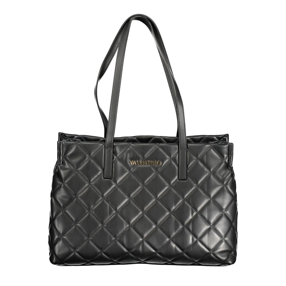 Mario Valentino Nero Poliuretano Women Handbag | Regal Royce