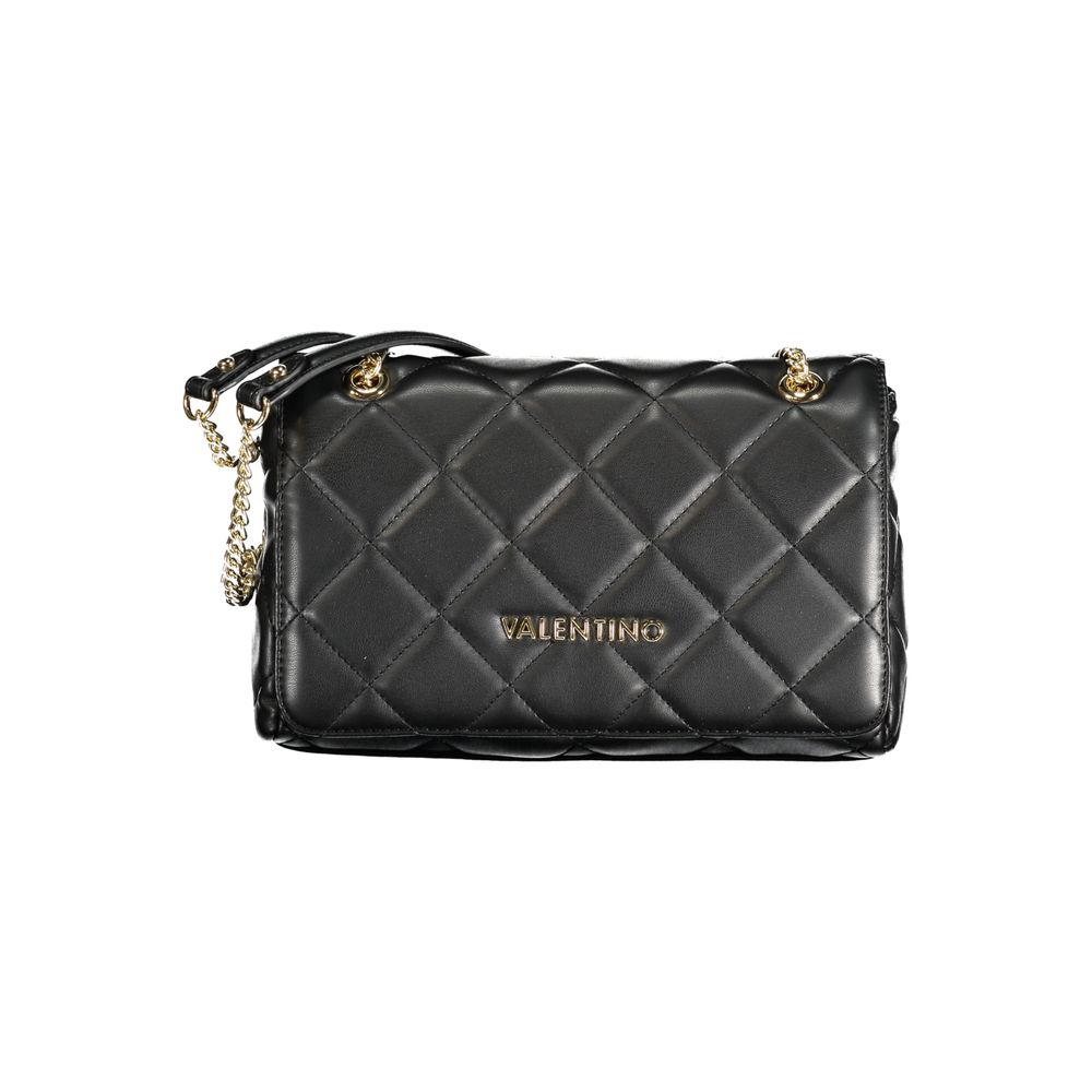 Mario Valentino Nero Polyurethane Women Handbag | Regal Royce