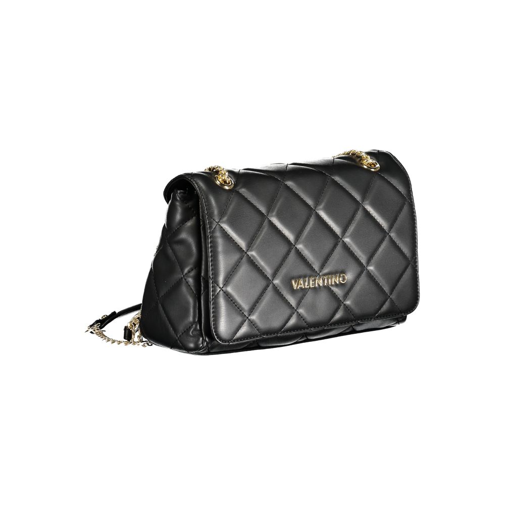 Mario Valentino Nero Polyurethane Women Handbag | Regal Royce