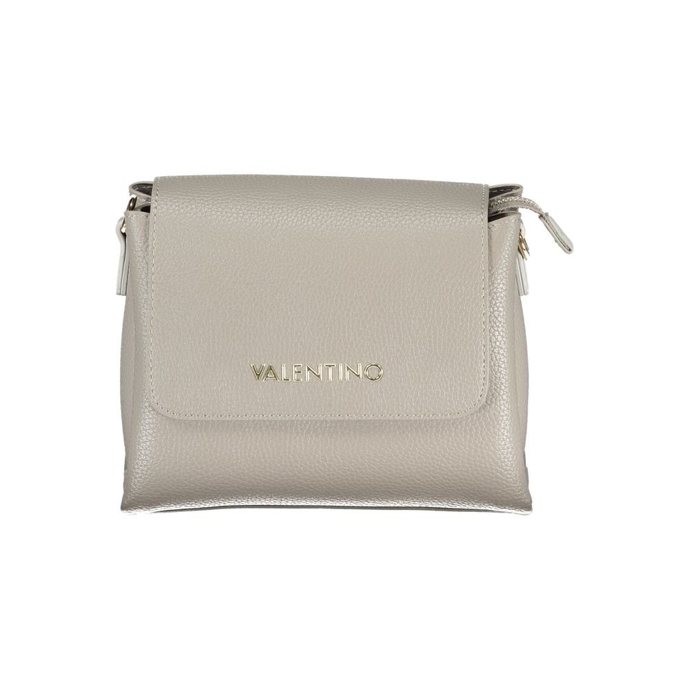 Mario Valentino Grigio Polyurethane Women Handbag | Regal Royce