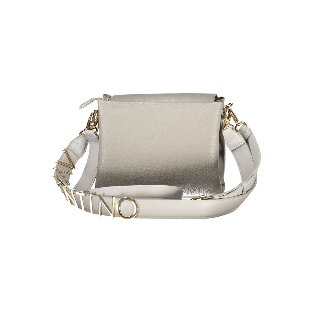 Mario Valentino Grigio Polyurethane Women Handbag | Regal Royce